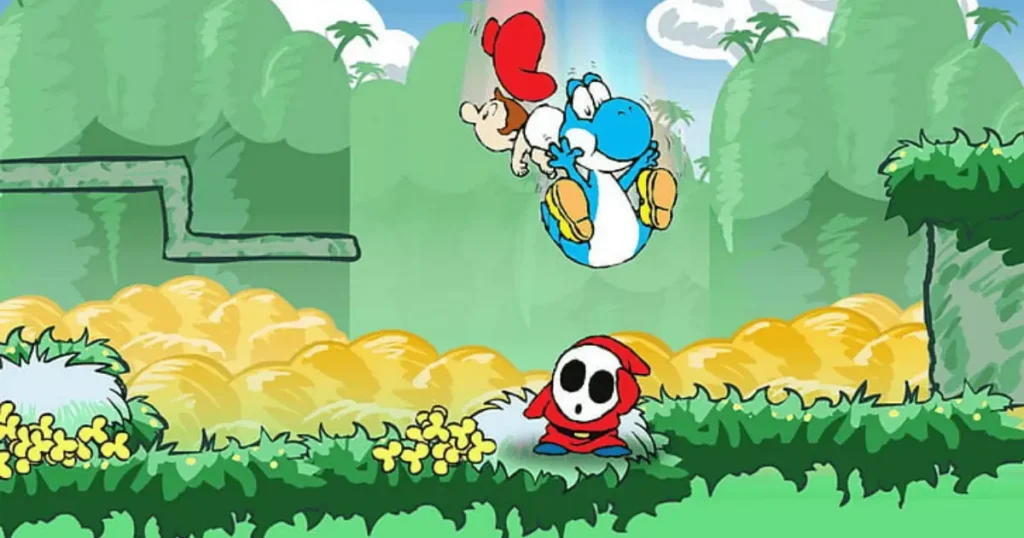 Yoshis Island Super Mario Advance 3 Screenshot-3